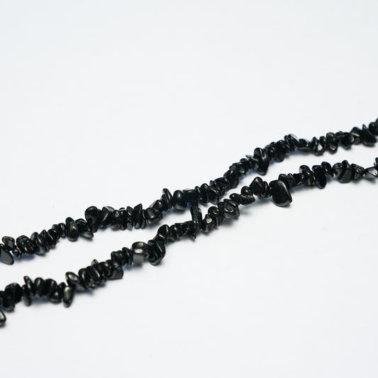 Black Tourmaline - Raw and Natural gemstone beds