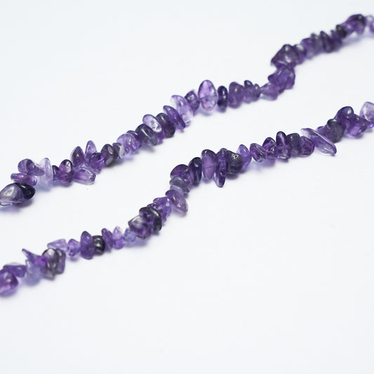 Amethyst - Raw and Natural gemstone beads