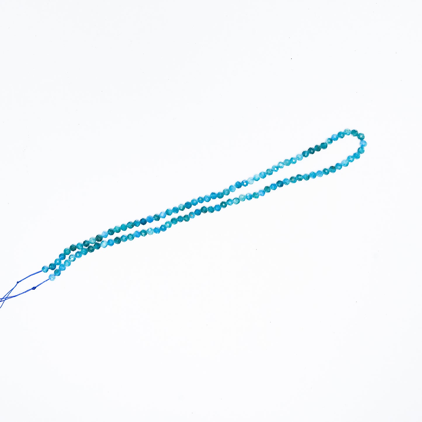 Blue Apatite - 4mm Faceted Natural Gemstone