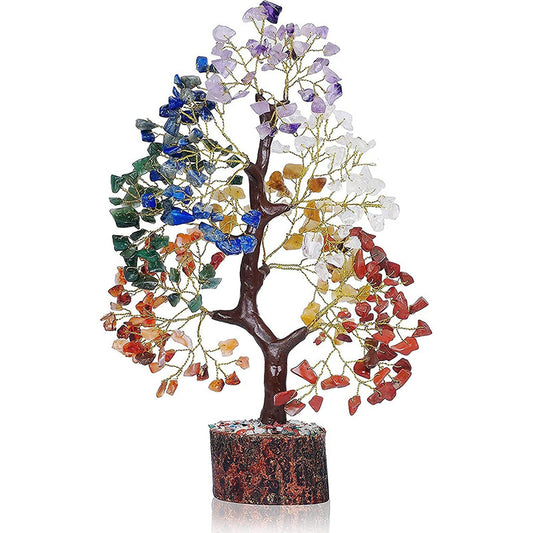 7 Chakra Gemstones Tree - 300 beads