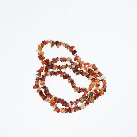 Red agate - Raw and Natural gemstone beads