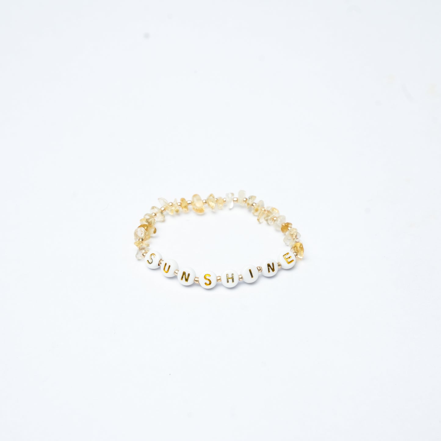 SUNSHINE - Citrine Chip Bracelet