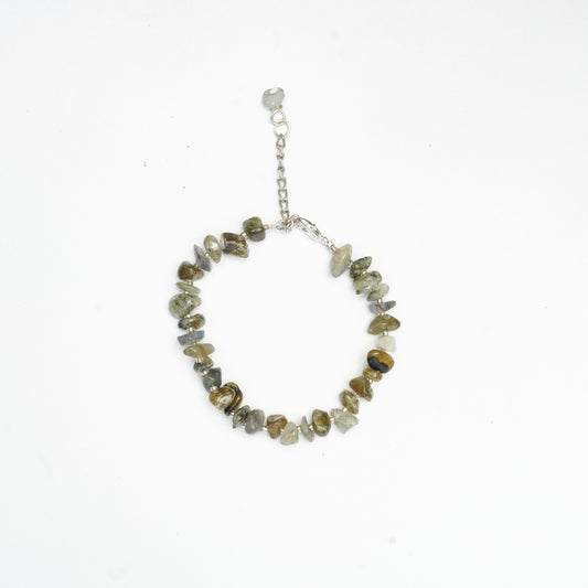 Labradorite Chip Bracelet