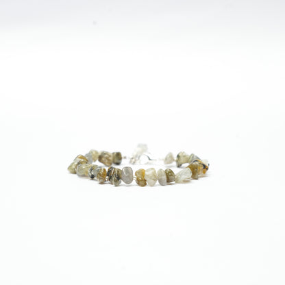 Labradorite Chip Bracelet