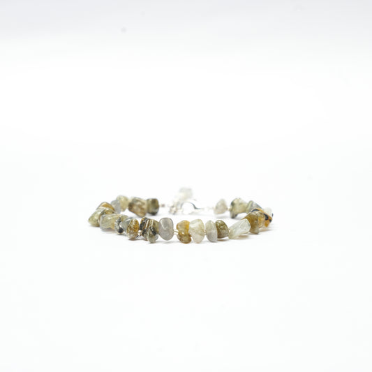 Labradorite Chip Bracelet