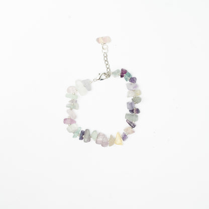 Fluorite Chip Bracelet