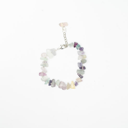 Fluorite Chip Bracelet