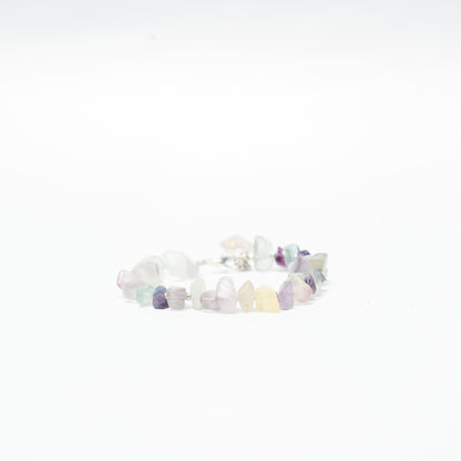 Fluorite Chip Bracelet
