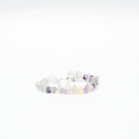 Fluorite Chip Bracelet