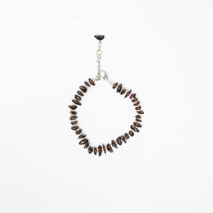 Garnet Chip Bracelet