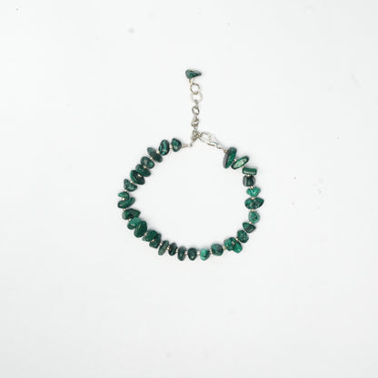 Malachite Chip Bracelet