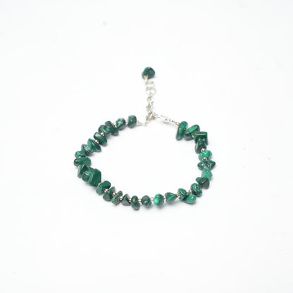 Malachite Chip Bracelet