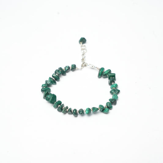 Malachite Chip Bracelet