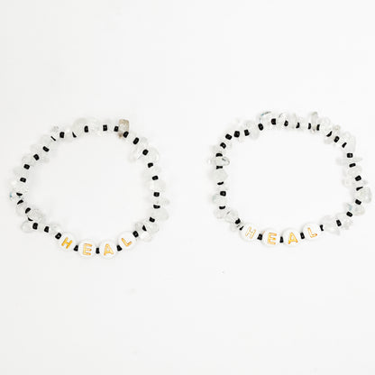 HEAL - Clear Quartz Chip Bracelet