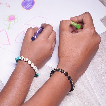 BREATHE - Turquoise Chip Bracelet