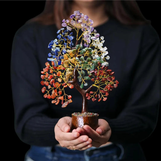 7 Chakra Gemstones Tree - 300 beads